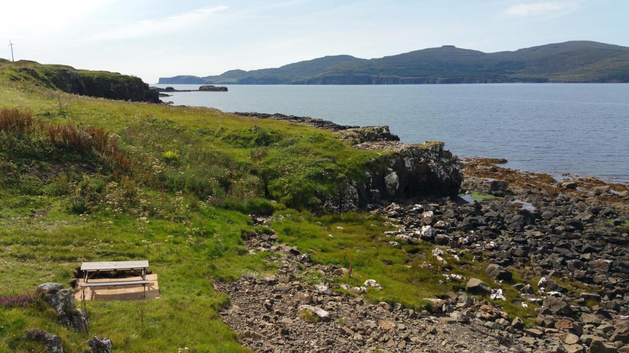 Harlosh Log Cabins Dunvegan  Esterno foto