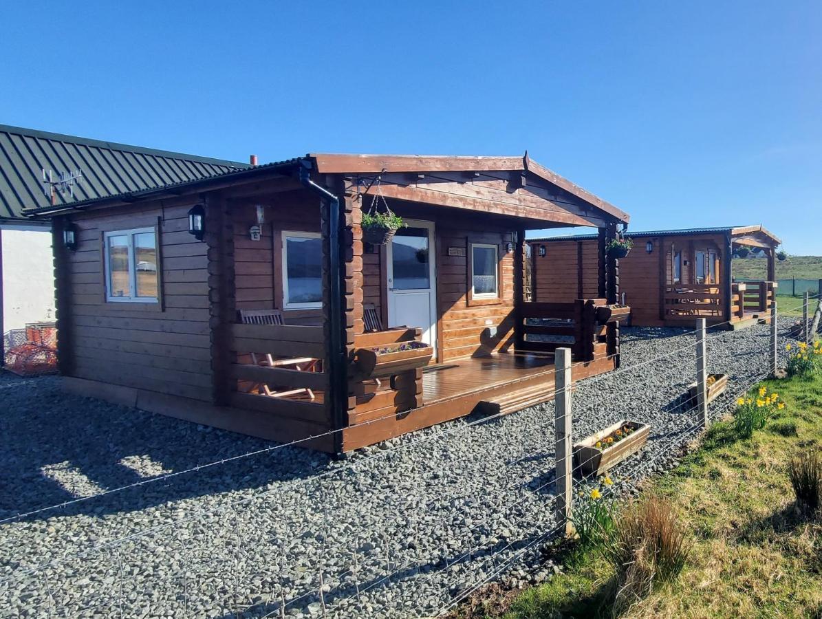 Harlosh Log Cabins Dunvegan  Esterno foto