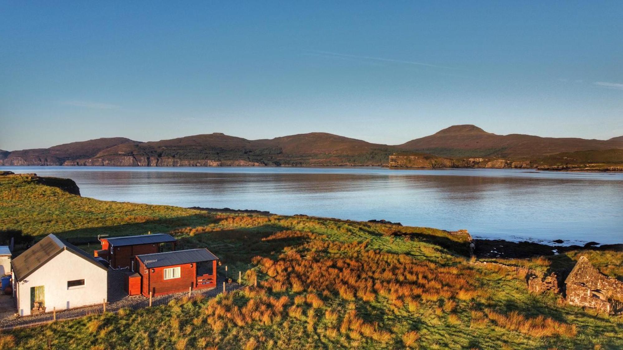 Harlosh Log Cabins Dunvegan  Esterno foto